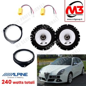 Kit altoparlanti ALPINE per ALFA ROMEO GIULIETTA