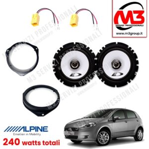 Kit altoparlanti Alpine per Fiat Grande Punto