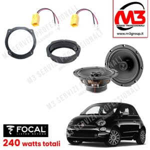 Kit altoparlanti Focal Fiat 500