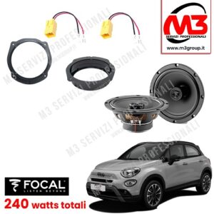 Kit altoparlanti Focal Fiat 500 X