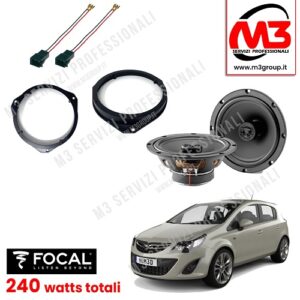 Kit altoparlanti Focal Opel Corsa D